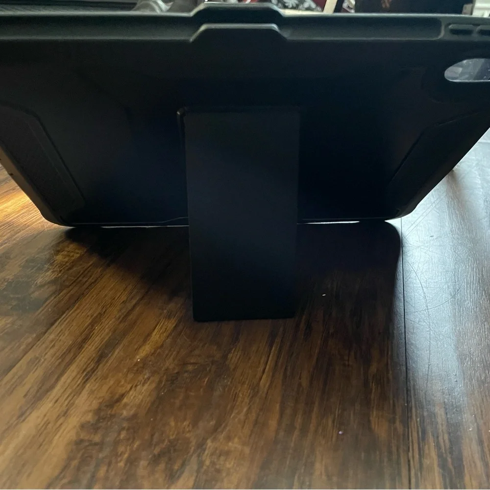 Rugged Black Shockproof Case w/ Stand & Screen Protector for iPad 10.9